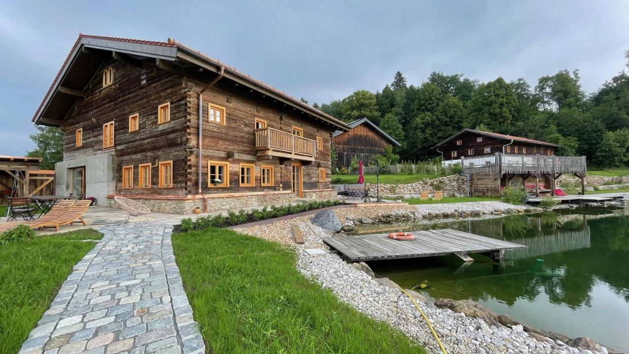 Ferienhaus Rehberg14 Drachselsried Eksteriør billede