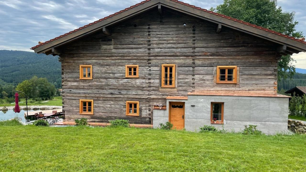 Ferienhaus Rehberg14 Drachselsried Eksteriør billede