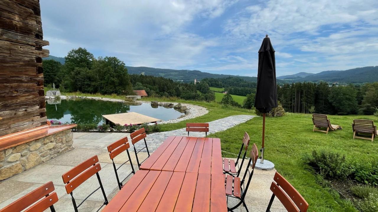 Ferienhaus Rehberg14 Drachselsried Eksteriør billede