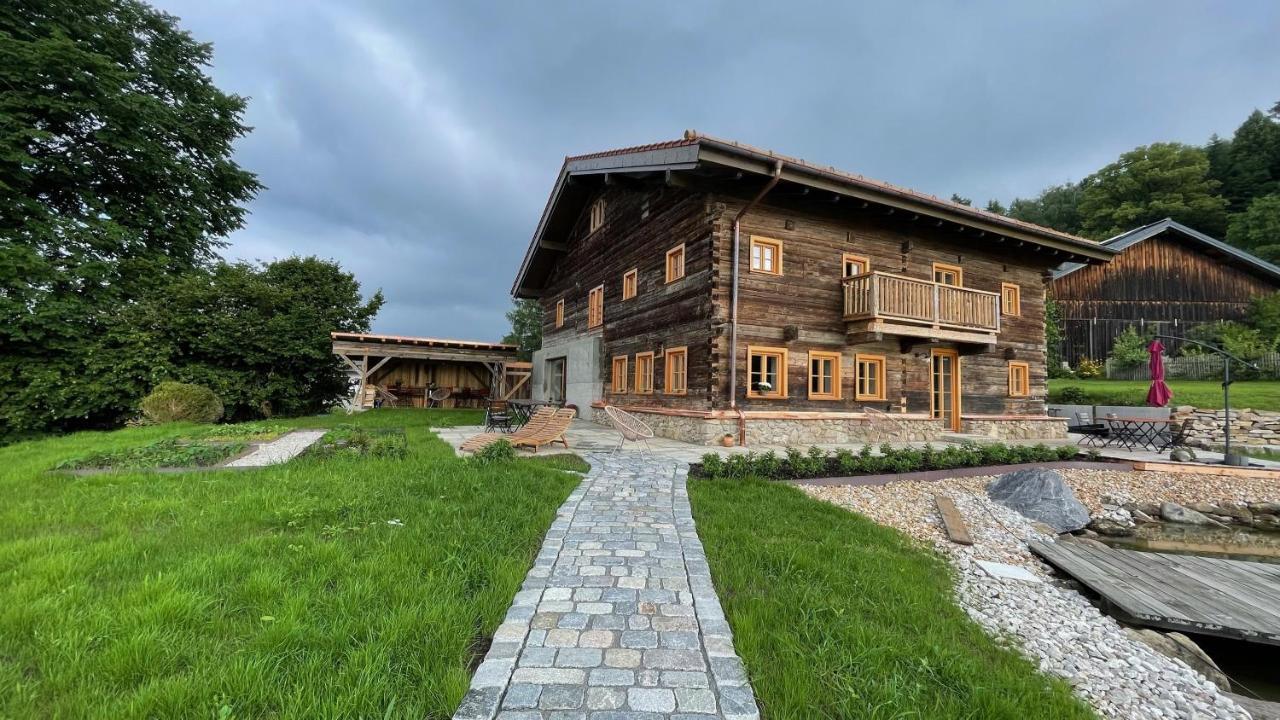 Ferienhaus Rehberg14 Drachselsried Eksteriør billede