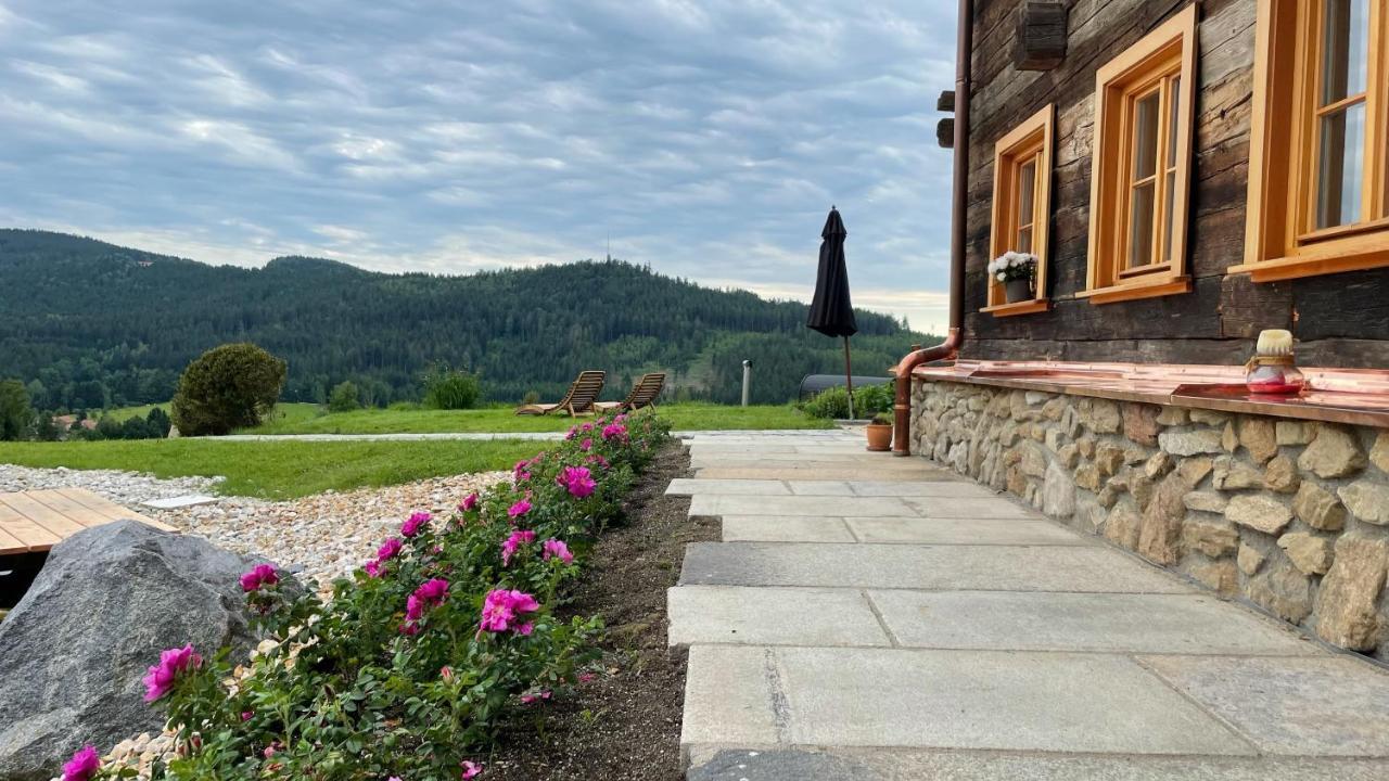 Ferienhaus Rehberg14 Drachselsried Eksteriør billede